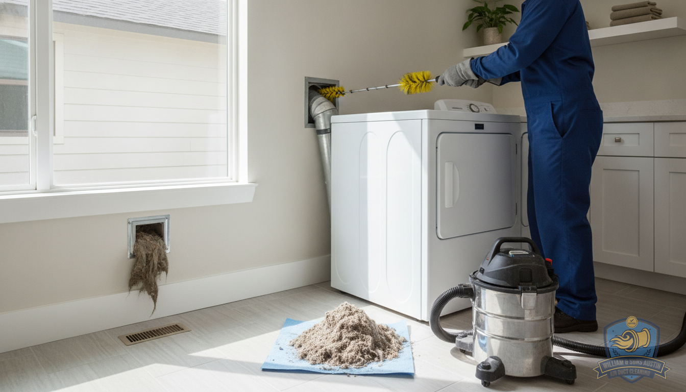 Dryer Vent Cleaning in Austin: The Fire Risk Most Homeowners Ignore